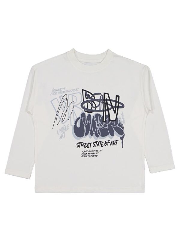 Civil Boys Urban Baskılı 6-9 Yaş Sweatshirt