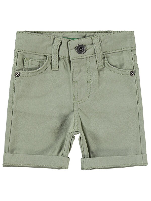 Tommiks Kids Gabardin 6-24 Ay Şort - Haki
