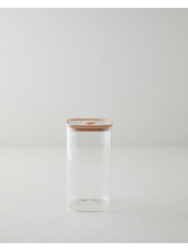 English Home Simone Borosilikat Kavanoz 700 ml Açık Pembe