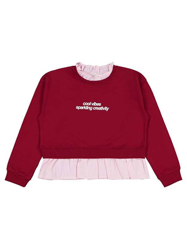 Civil Girls Cool Vibes Baskılı 10-13 Yaş Sweatshirt