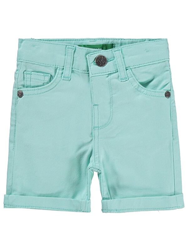 Tommiks Kids Gabardin 6-24 Ay Şort - Yeşil