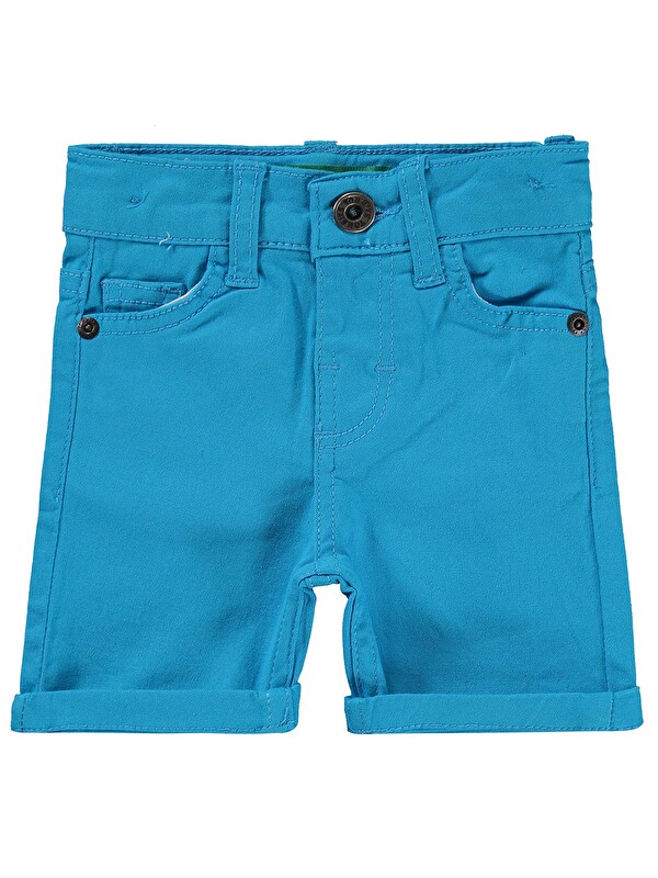 Tommiks Kids Gabardin 6-24 Ay Şort - Mavi