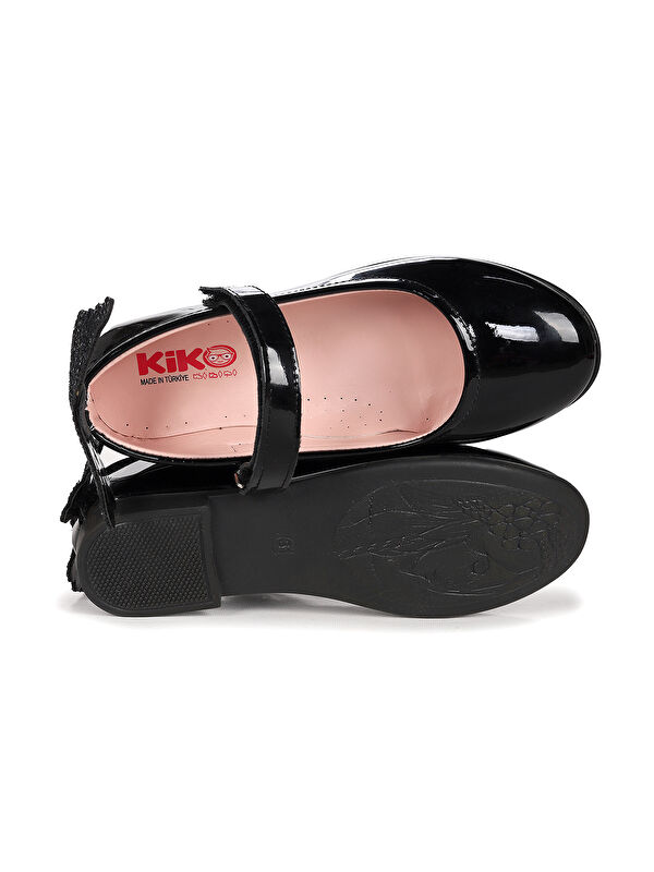 Friga Ayna Kelebek Cırtlı Kız Çocuk Babet Ayakkabı - Görsel 6