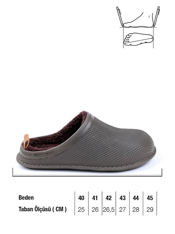 Kışlık Islak Zemin Erkek Terlik - Görsel 3