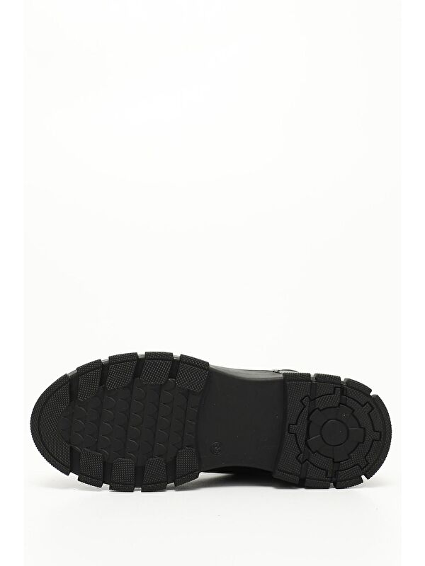 HAKİ Hakiki Deri Yuvarlak Burun Kadın Günlük Chelsea Bot 52411 - Görsel 5