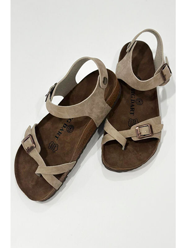 Kadın Ortopedik Terlik 010186 - Bej - Görsel 3