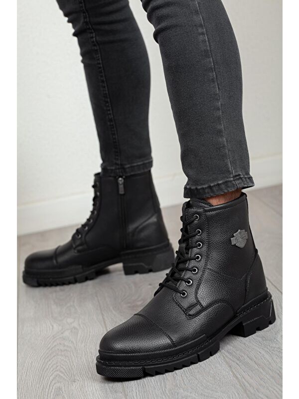 D114 Ürün Erkek Kışlık Soğuk Geçirmez Ortopedik Bot - Görsel 4