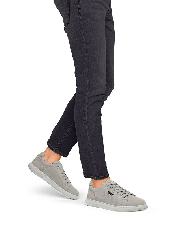 234255N 5FX GRI Erkek Ayakkabı - Görsel 3