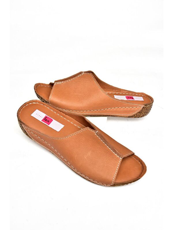 P5550640 Taba Kadın Terlik - Görsel 4