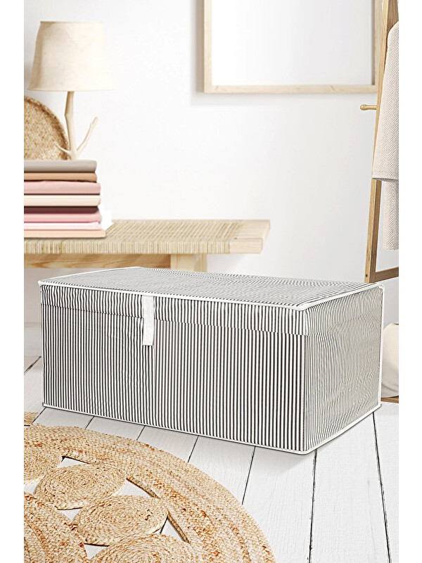 Meleni Home Kapaklı Çok Amaçlı Hurç Saklama Kutusu 70x40x30 cm