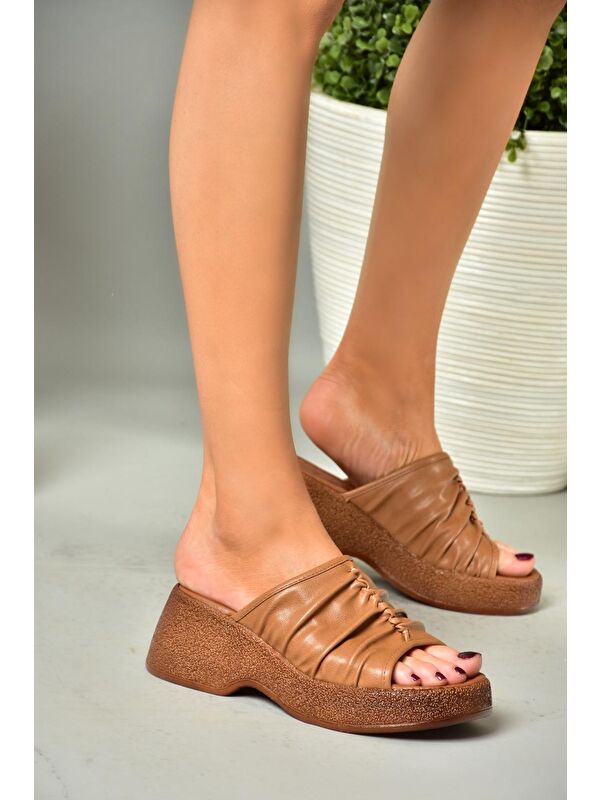 S9964430 Taba Kadın Terlik - Görsel 3