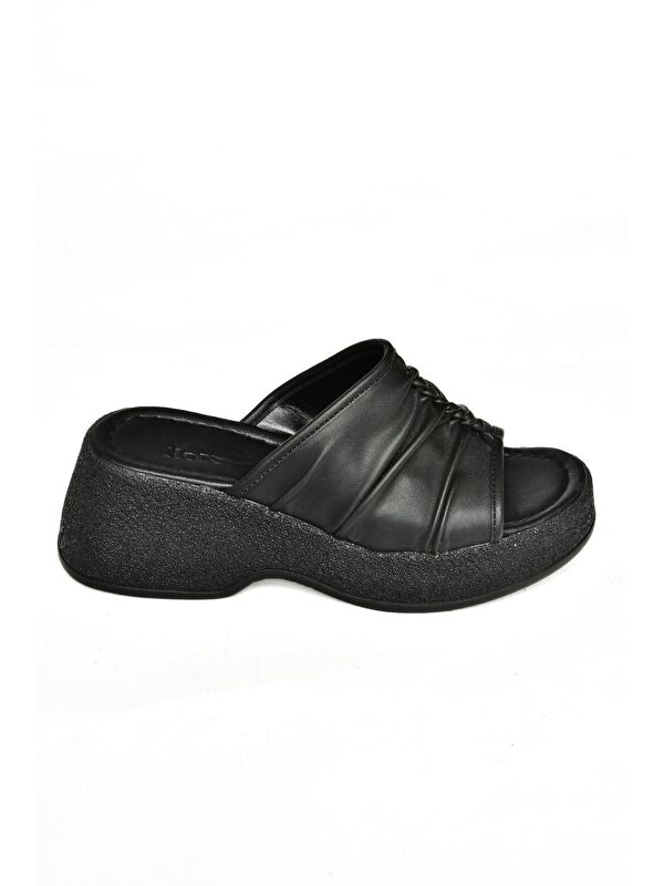 S9964430 Siyah Kadın Terlik - Görsel 5