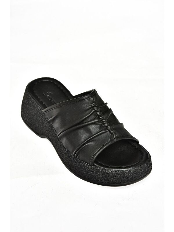 S9964430 Siyah Kadın Terlik - Görsel 6