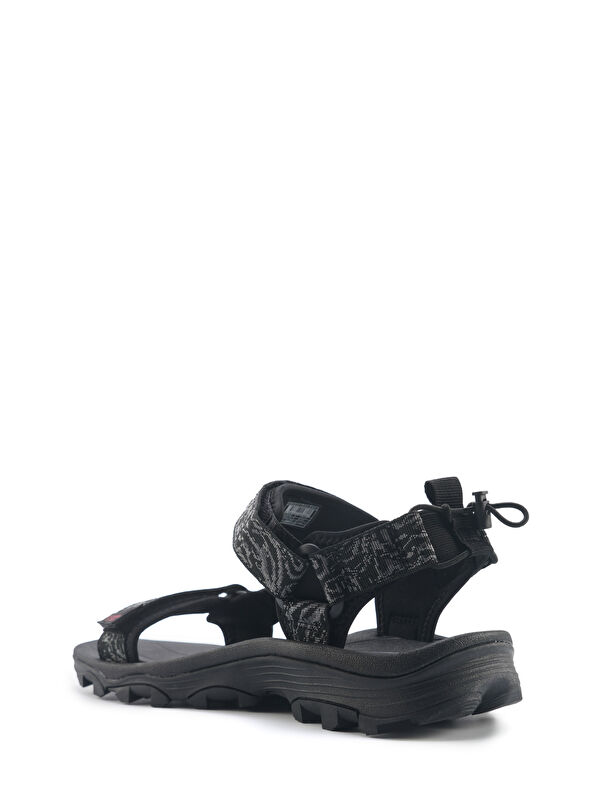 238701 5FX Siyah Erkek Sandalet - Görsel 4