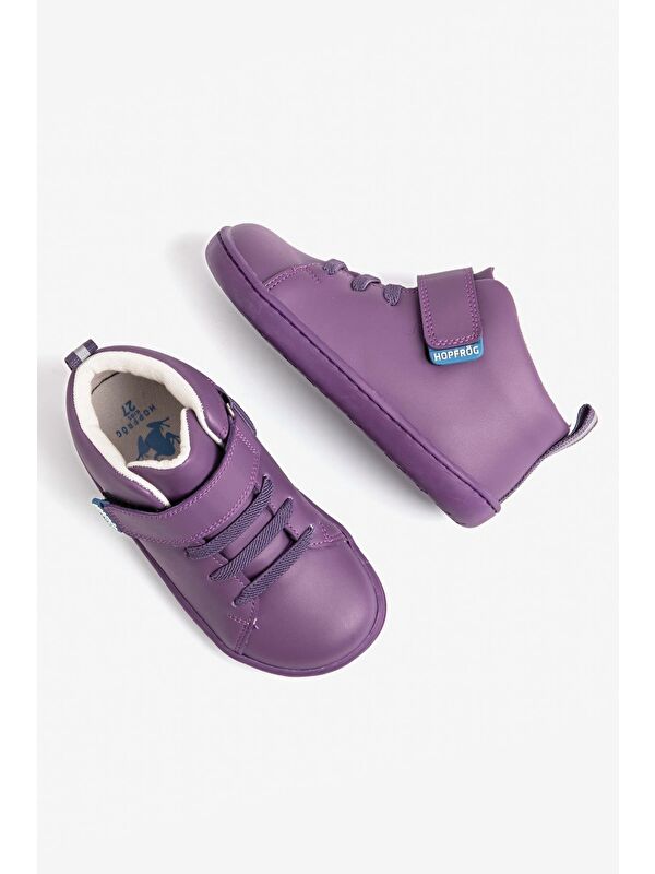 Smart Walker High Top Mor Işık Barefoot Çocuk Bot - Görsel 4