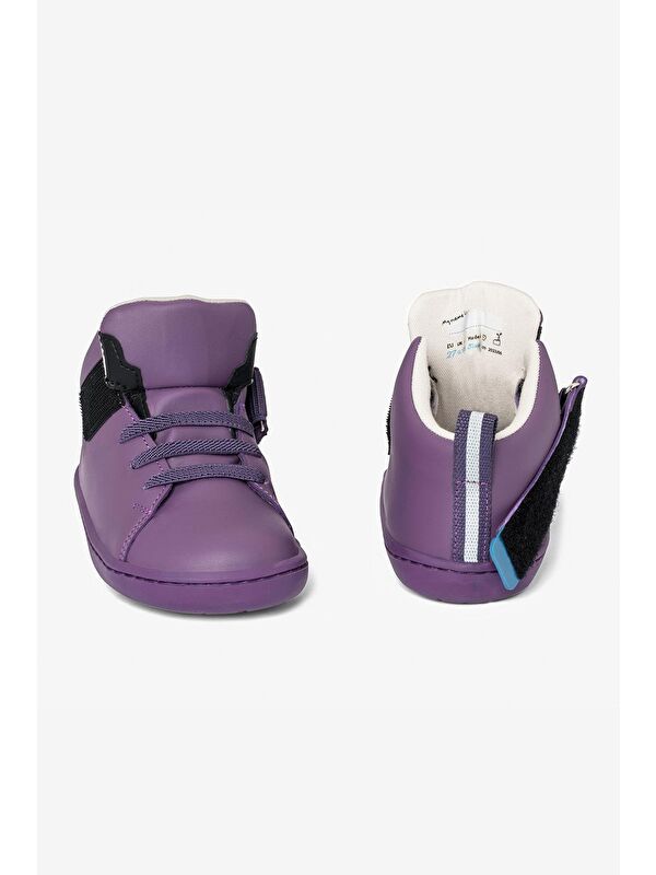 Smart Walker High Top Mor Işık Barefoot Çocuk Bot - Görsel 10