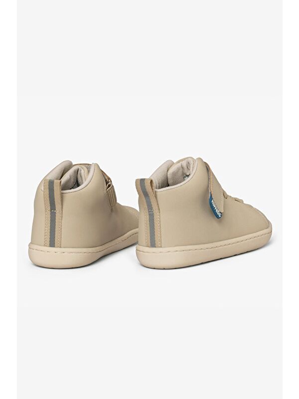 Smart Walker High Top Süper Mat Bej Barefoot Çocuk Bot - Görsel 6