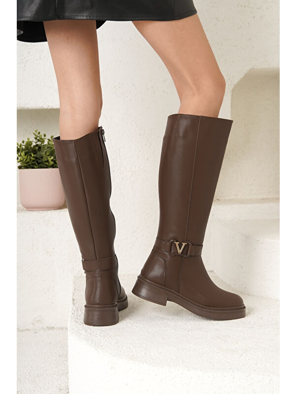 Amira Soğuk Geçirmez Kışlık Kadın Çizme - Görsel 3