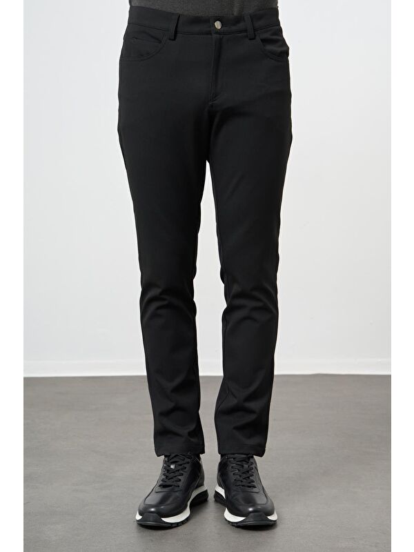 İMZA Siyah Esnek 5 Cep Casual Slim Fit 5 Cep Pantolon 1003245161