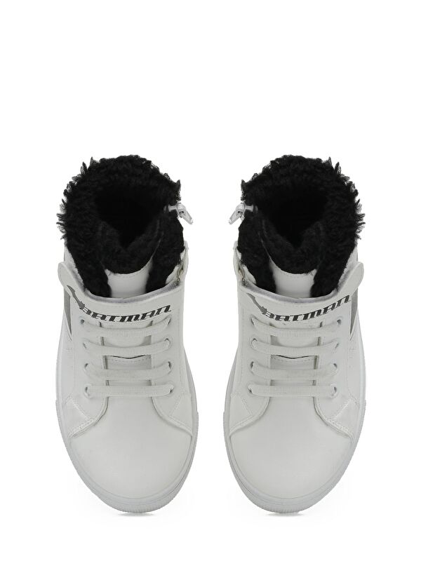 BATTO.F3PR Beyaz Erkek Çocuk High Sneaker - Görsel 5