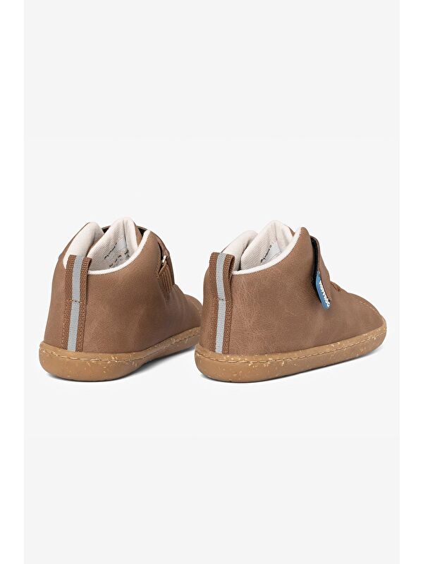 Smart Walker High Top Kahverengi Meşe Barefoot Çocuk Bot - Görsel 8