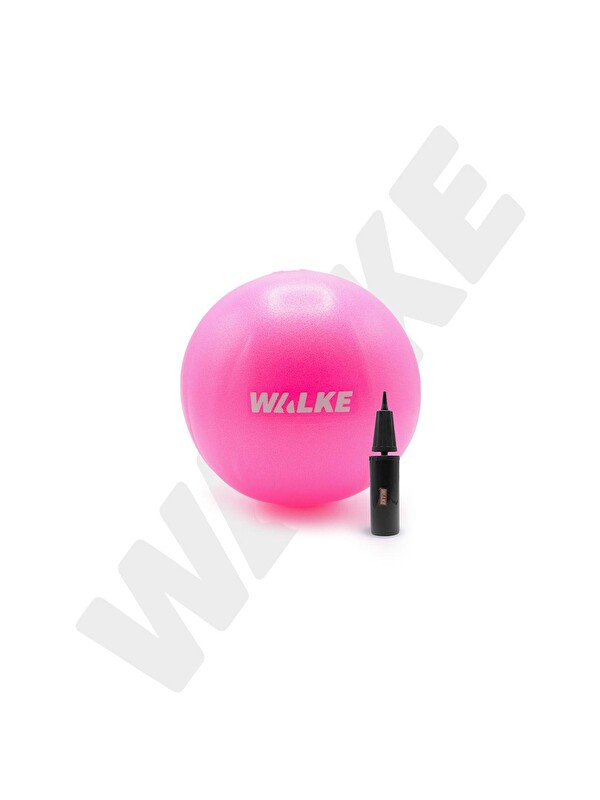 WALKE 55 cm Deluxe 140 cm - 159 cm Boy Aralığında Olanlar İçin Uygun Fuşya Pilates Topu ve Pompa Set