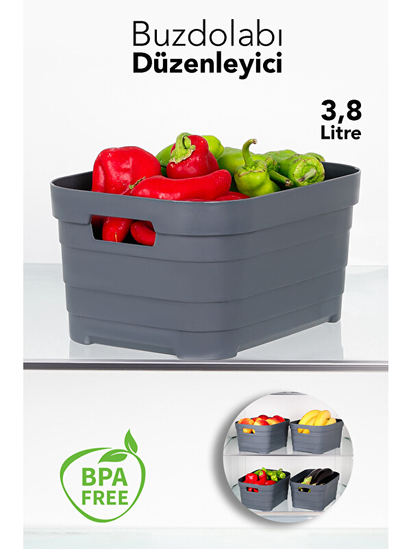 Meleni Home Buzdolabı Düzenleyici 3800 ml
