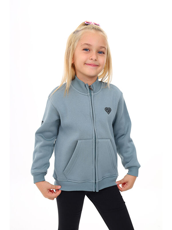 Toontoykids Kız Çocuk Nakışlı Hırka
