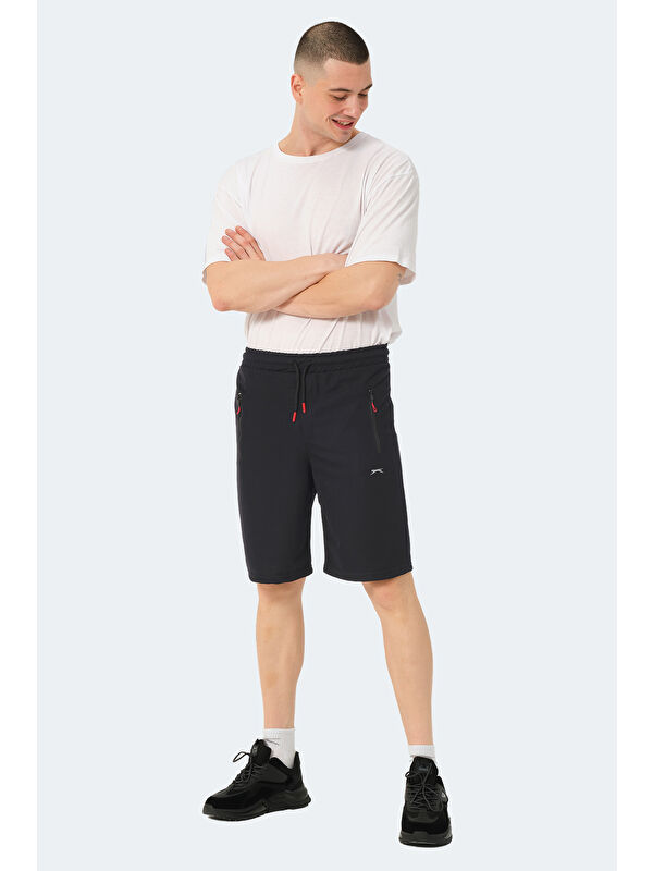 SLAZENGER OSAMU Erkek Cepli Lacivert Şort