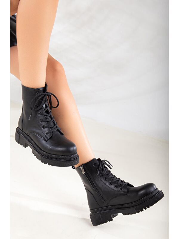 D1855 Günlük Ortopedik Kadın Bot - Görsel 3