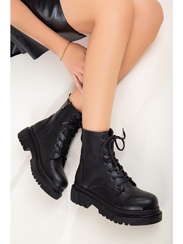 D1855 Günlük Ortopedik Kadın Bot - Görsel 4