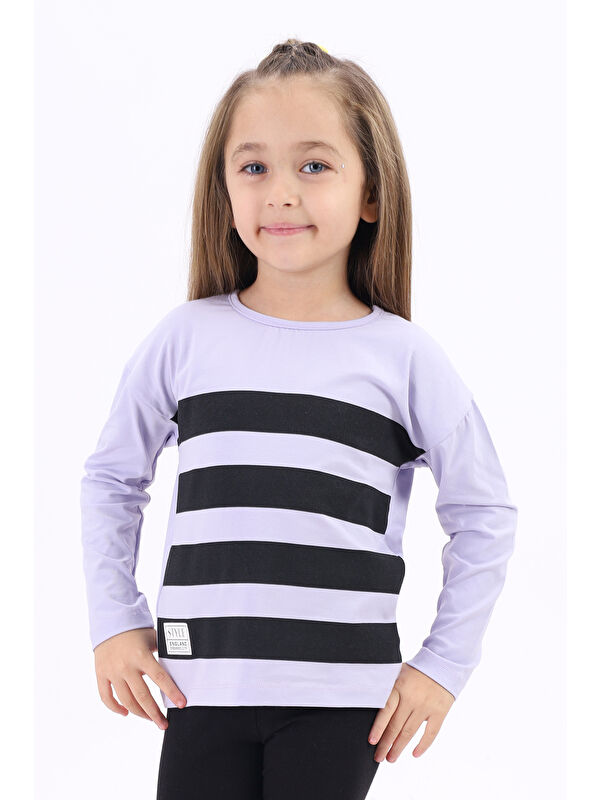 Toontoykids Kız Çocuk Baskılı Tişört