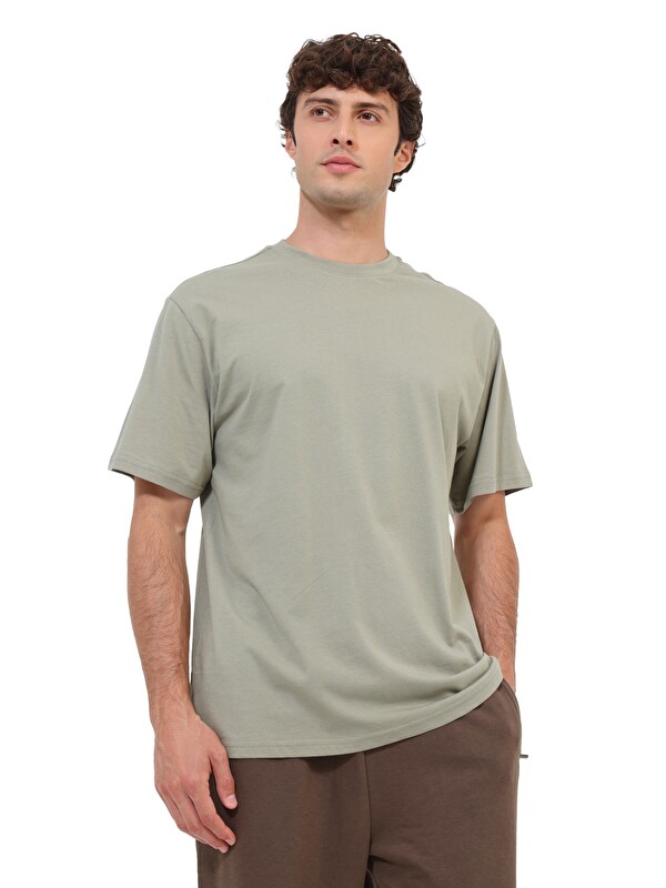 Kinetix MB 11RICK Yeşil Erkek Kısa Kol T-Shirt