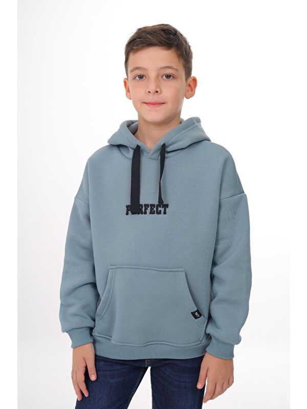 Toontoykids Erkek Çocuk Nakışlı Sweatshirt