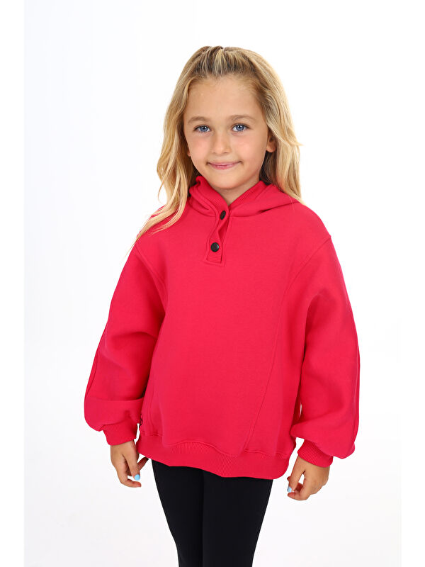 Toontoykids Kız Çocuk Nakışlı Sweatshirt
