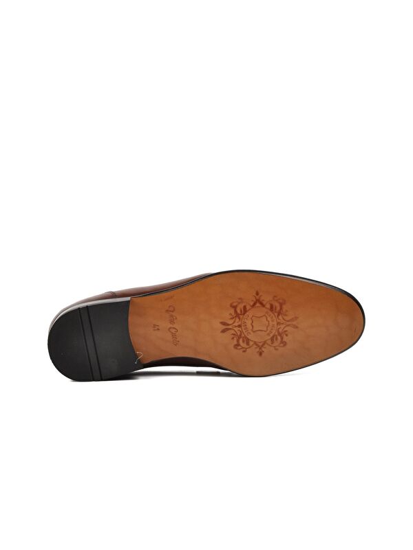 Premium Taba Hakiki Deri Kösele Taban Erkek Klasik Ayakkabı 33300 - Görsel 6