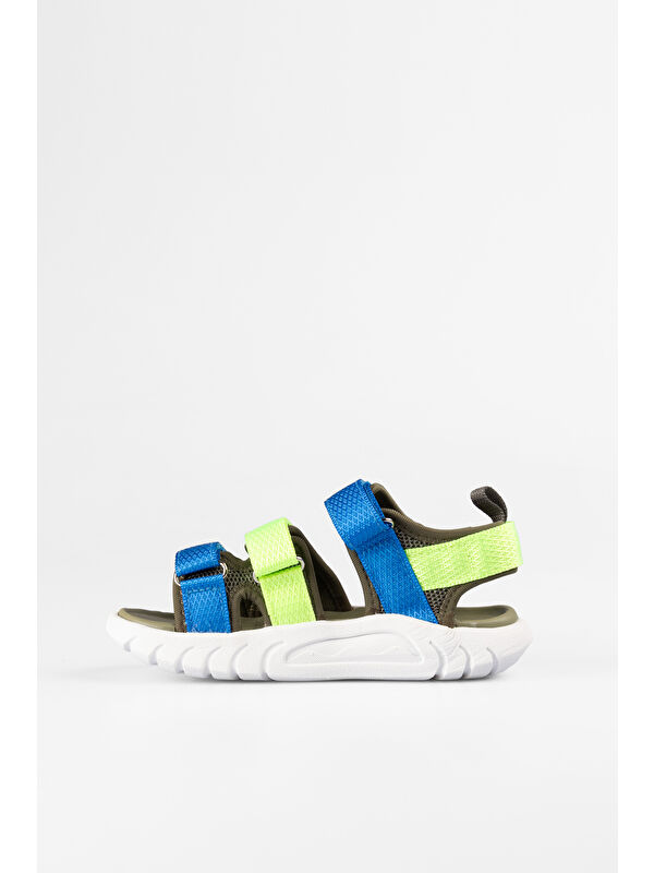 Cube Hafif Erkek Okul Öncesi Haki Sandalet - Görsel 3