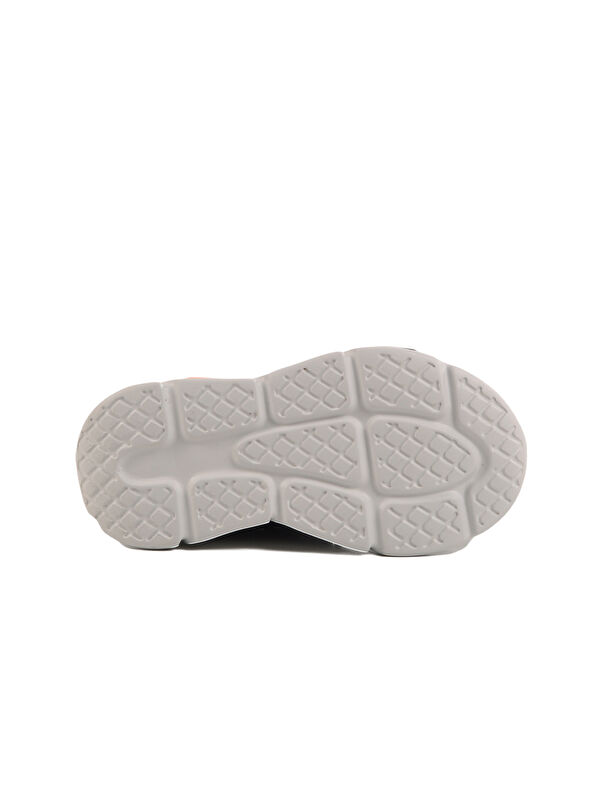 Siyah Cırtlı Işıklı Hafif Unisex Çocuk Spor Ayakkabı 1901 P - Görsel 6