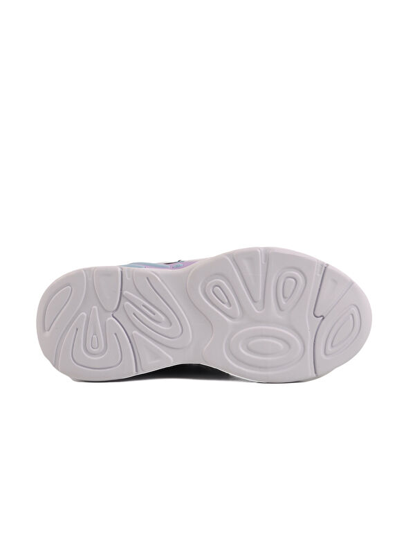 Siyah Cırtlı Fileli Hafif Kız Çocuk Spor Ayakkabı 1878 F - Görsel 6