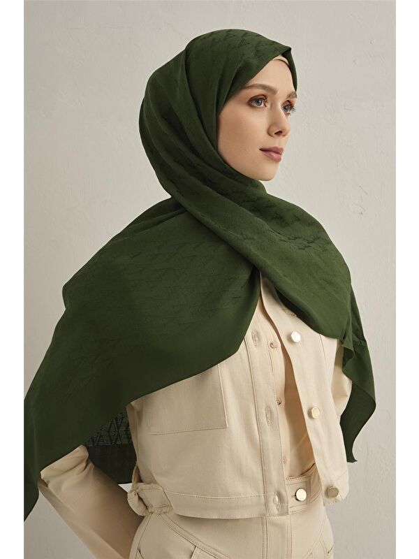 ARMİNE Pamora Aa Monogram Şal 3 49