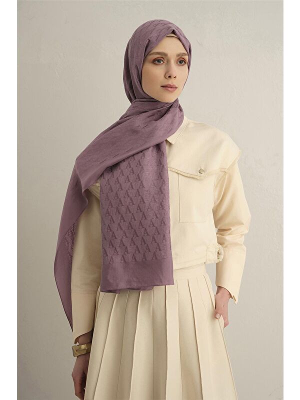ARMİNE Pamora Aa Monogram Şal 3 42