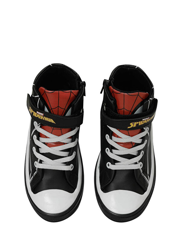 ROMEO.F4PR Siyah Erkek Çocuk High Sneaker - Görsel 5