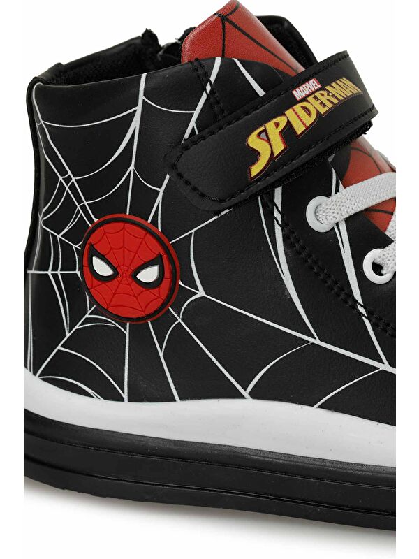 ROMEO.F4PR Siyah Erkek Çocuk High Sneaker - Görsel 8