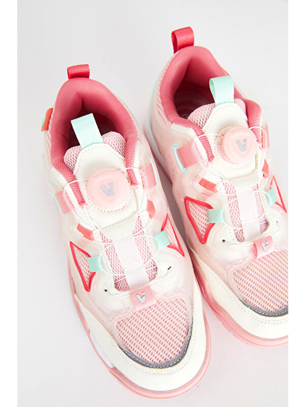 Modo Hafif Kız Okul Öncesi Pudra Spor Ayakkabı - Görsel 3