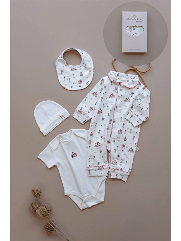 Oh La La Koala For Little Ones Sirk Serisi 4lü Yenidoğan Set (0-3 Ay)