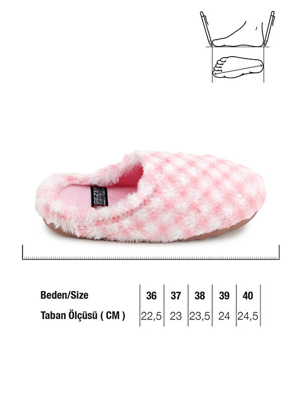 Kadın Kışlık Ev Gondol Rahat Taban Terlik - Görsel 3