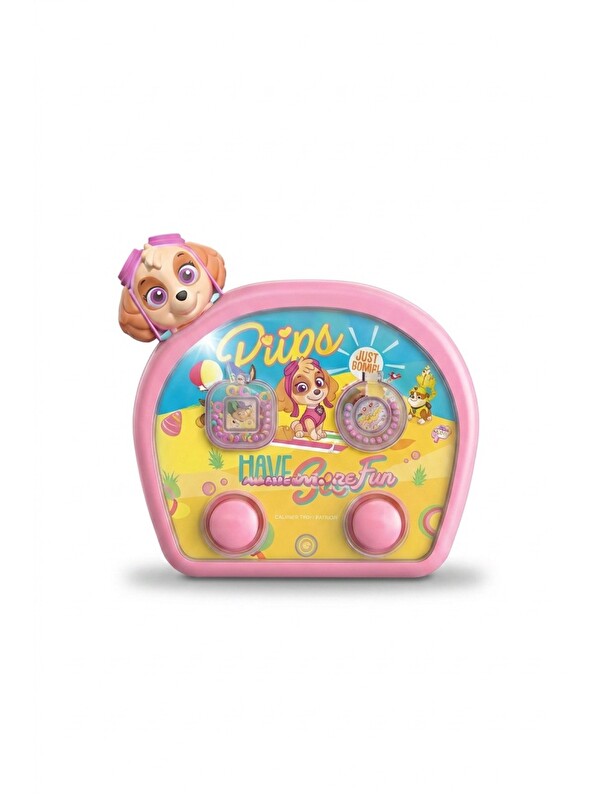 Oglo Işıklı Su Oyunu Paw Patrol Suda Halka Geçirme Nostaljik El Atarisi Pilsiz Su ile Çalışan 3+ Yaş Çocu