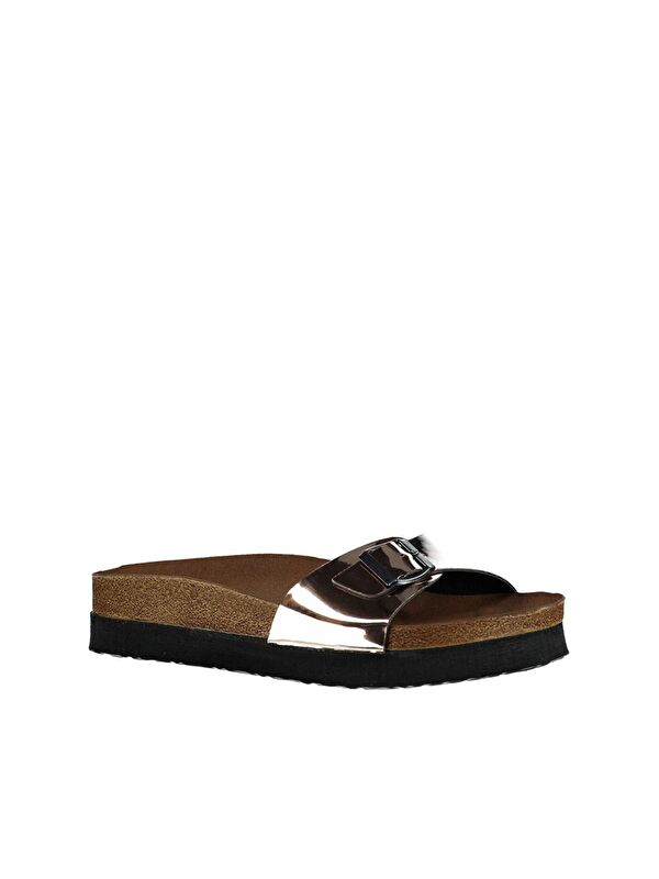 D777824434 Bakır Kadın Terlik - Görsel 4