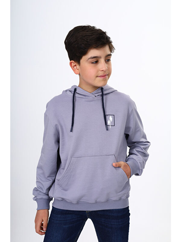 Toontoykids Erkek Çocuk Baskılı Sweatshirt