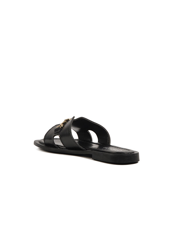 Siyah Hafif İnce Taban Kadın Terlik 246041 Z - Görsel 5